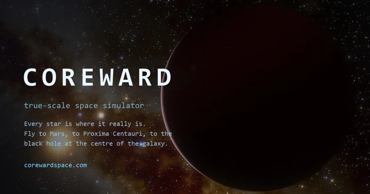 Coreward