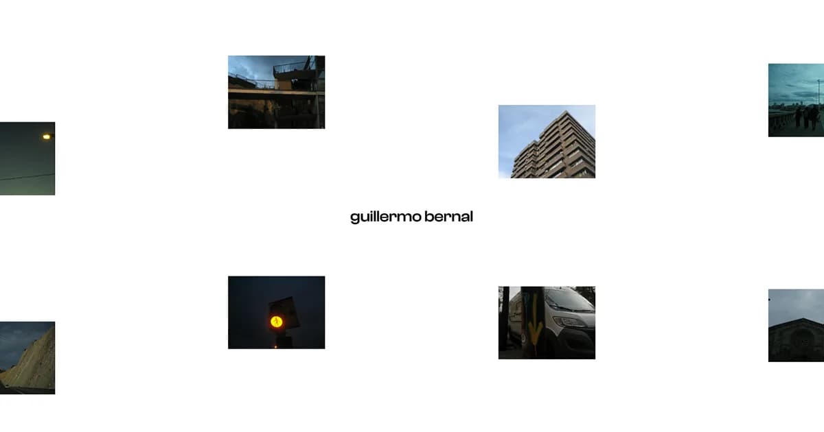 Guillermo Bernal Camera Portfolio