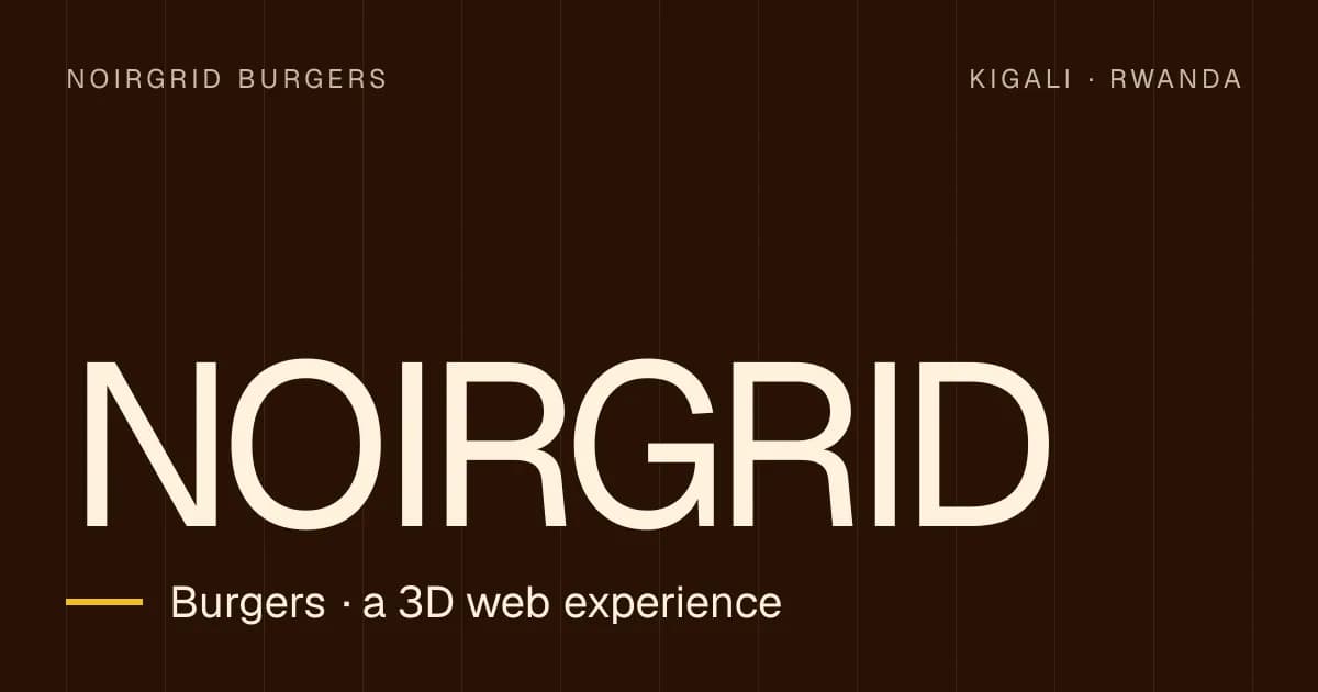 NOIRGRID Burgers